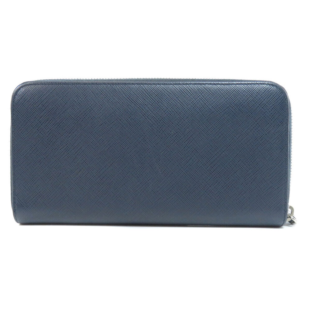 Prada Long Leather Wallet Motif